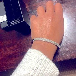 1 CT TW Genuine Rose Cut Diamond Bracelet.